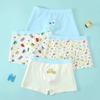 Cueca Infantil Cool Boy Classe Atacado Sem Costura Sem Bojo Bebê Desenho Animado Boxer Meninos 95% Algodão Shorts