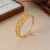 Pulseira de Contas de Abóbora de Três Fios para Mulheres, Design Aberto da Moda, Estilo de Luxo Leve de Nicho, Presente para Melhor Amiga