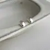 Brincos de gota d'água em prata de lei 925, elegantes e simples, adequados para o dia a dia, versáteis, nicho, design de alta qualidade, brincos frescos para mulheres