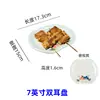 Novo Prato de Cerâmica Torneado em Forno Estilo Chinês Prato Longo para Sushi Prato Plano Criativo Prato Plano Estreito Longo Prato Fino para Pratos Frios