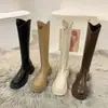 Botas largas para mujer, Botines Chelsea, Botas largas blancas, Nueva colección Otoño/Invierno 2024, Botas de plataforma estilo Dr. Martens, Botas de caña alta para montar