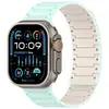 Adecuado para Bandas de Apple Watch Apple Watch S1-10 Correa Magnética de Silicona Dinámica de Colores Piano Ultra