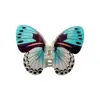 Presilha de Cabelo Borboleta Realista Super Feérica, Piranha de Cabelo Elegante para Penteados, Acessório de Cabelo de Alta Qualidade, Adorno de Cabeça Feérico