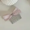 Pente de Cabelo com Laço de Rede Estilo Coreano Grampo de Cabelo Novo Estilo Ferramenta de Penteado Presilha Banana Presilha de Pente