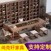 Nueva Mesa de Té y Silla Combinación Estilo Chino Moderno Mesa de Té Kung Fu Mesa de Té Zen para Hogar Oficina Sala de Té Muebles Estilo Chino