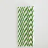Ponto Palito de Papel Descartável Biodegradável Colorido Decoração Criativa para Festa Listrado Bebida