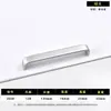 Aleación de Aluminio Manija Pequeña Tirador de Gabinete Forma de U Sólido Cajón Manija de Puerta de Zapatero Manija de Funda de Teléfono Móvil Manija de Aluminio Espacial
