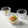 Pote de Doces, Tigela Pequena para Frutas, Tigela de Lótus de Vidro Transparente, Tigela para Sobremesa e Sorvete, Tigela para Salada de Frutas, Tigela para Pudim e Sorvete