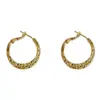 Moda Vintage de Nicho Pendientes de Aro con Textura Metálica Simple Pendientes Elegantes de Lujo Ligero con Sentido de Diseño Individual Estilo Fresco Pendientes de Botón Venta al por Mayor