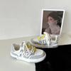 Estação europeia Smiley esportes panda sapatos para mulheres 2023 outono novo nicho original moda casual plataforma moda Board Shoes