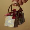 Caixa de Doces de Casamento 2025 Nova Bolsa de Doces de Casamento Estilo Europeu Lembrancinha de Casamento Caixa de Presente de Retorno Caixa Grande de Doces de Casamento Caixa Vazia