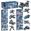 Bloques de Construcción Pequeños Ensamblables en Caja, Partículas Pequeñas, Juguetes Educativos para Niños, Regalos para Instituciones de Capacitación, Mecha Transformable, Al por Mayor en Stock