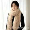 Bufanda de Lana de Playa Imitación de Venta Caliente Moda Otoño Invierno Calentador de Cuello de Lana Artificial de Lujo Ligero Textura de Gama Alta Chal de Piel Sintética Ecológica