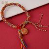 Pulsera Tejida a Mano Guardián para Hombres y Mujeres Pulsera Año del Conejo Seguro Año de Nacimiento