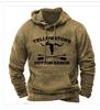 Comércio exterior novo cross-border Suéter masculino impressão digital esportes de rua masculino moda moda homens hoodie homens