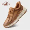 Zapatos de Piel de Carnero Hechos a Medida Transfronterizos para Hombre, Estilo Nuevo, Cómodos Zapatos Casuales de Piel Genuina para Hombre, Zapatos Deportivos de Alta Gama Resistentes al Desgaste Antideslizantes para Hombre
