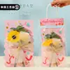 Día del Maestro Tarjeta de Felicitación con Ramo Hecho a Mano DIY con Girasoles Artificiales y Claveles, Flores Pequeñas como Regalo de Agradecimiento para Maestros, Venta al por Mayor