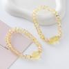 Pulsera de Citrino de Alta Gama para Mujer, Estilo Chino Nuevo, Lujo Ligero, Nicho, Exquisita Pulsera de Rosa Pixiu, Regalo para la Mejor Amiga