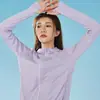 2023 Nuevo Directo de Fábrica ropa de protección solar de verano hombres y mujeres tejido de seda helada manga larga pareja ropa de protección solar para exteriores 228