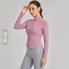 Jaqueta de yoga Weiman com zíper e gola alta, corte slim, com bolso de armazenamento na cintura traseira, jaqueta modeladora para corrida, treino e fitness para mulheres