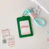 Hisocute Estilo Coreano Colección de Portatarjetas de 3 pulgadas, Almacenamiento de Fotos de Celebridades y Colgador de Exhibición con Cubierta Protectora, Múltiples Estilos Disponibles