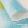 Piedra Papel Tijera de Agua, Papel con Patrón de Piedra Hecho a Mano Gota de Agua, Papel Plisado Texturizado, Empaque de Flores, Material de Envoltura Floral Desgarrable a Mano para Ramo