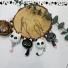 Cordón para Teléfono Móvil de Gatito Tridimensional de Dibujos Animados con Ojos Grandes, Colgante para Bolso, Llavero para Pareja, Colgante de Muñeco, Pequeño Regalo al por Mayor