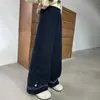 Pantalones Anchos Forrados de Polar para Niñas Otoño/Invierno Nuevo Estilo Estilo Coreano Niños Medianos y Grandes Pantalones Forrados de Polar para Niñas Pantalones Largos Casuales Elegantes para Adolescentes