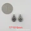 198-249 Colgante de Borla de Plata Antigua Retro de Shanxi Accesorios DIY Pulsera de Plata Sanqi Pulsera con Cuentas Adornos Wenwan Accesorios