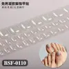 Zhengxiang Adesivos de Unha em Gel Sem Cozimento Transfronteiriços DIY Glitter Pó de Cebola Comércio Exterior Femininos Clareadores Sem UV Adesivos para Unhas dos Pés