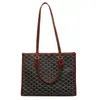 Bolsa grande de cor contrastante para mulheres 2023 novo estilo coreano estilo ocidental bolsa de ombro portátil para o dia a dia com textura da moda para mulheres