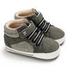 Primavera e Outono 0-1 Anos de Idade Bebê Criança Sapatos 2023 Sola Macia Sapatos de Bebê Degrau Frente Sapatos Bebê Menino Casual Sapatos de Bebê