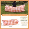 [Ventas de Fábrica] Sofá Inflable Perezoso para Exteriores Cama de Aire Suministros de Camping Alfombrilla para Suelo de Festival de Música Sillón Plegable