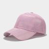 Gorra de copa dura de cuero PU colorida europea y americana para mujer, sombrero moderno para exteriores con protección solar, gorra de béisbol casual para hombre