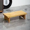 Suporte de Caixa de Som Marshall Base de Madeira de Bambu para Áudio Suporte de Posicionamento Suporte de Mesa Prateleira de Armazenamento Bandeja Suporte para Enfeites