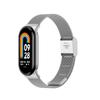Adecuado para pulsera Xiaomi 8/9 correa de reloj de metal con hebilla milanesa pulsera negocio ocio deportes correa de repuesto