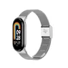 Adecuado para Xiaomi Mi Band 10 Correa de Metal Mi Band8 Xiaomi Mi Band 8/9 Correa con Hebilla de Acero Inoxidable en Stock