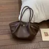 Bolsa Tote Versátil de Nova Nicho Transfronteiriça 2025 Grande Capacidade para Trabalho, Deslocamento, Bolsa de Mão Feminina, Bolsa de Ombro, Bolsa de Braço