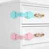 Cerradura de Cajón con Forma de Animal Conejo de Dibujos Animados Cerradura de Seguridad Infantil Cerradura Antiaplastamiento para Bebés Cerradura Multifuncional para Puerta de Armario Cerradura de Refrigerador