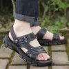 100% Suela Suave Sandalias de Verano para Hombre Impermeables Antideslizantes Suela Suave Duraderas Zapatos de Playa Suela Gruesa Sandalias de Gama Alta