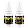 Sello de tinta fotosensible Qixing de 5 ml para ropa, color pequeño, para guardería, estampado textil con dibujos animados