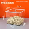 Caja de Frutas Secas a Granel para Supermercado Caja de Dulces y Comida Caja Transparente de Exhibición con Caja Sellada Semillas y Granos Tostados Barril Sellado a Prueba de Humedad