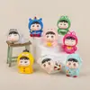Figura de Brinquedo Shin-chan Fofa e Abraçável Presente DIY Figura Infantil Tendência Decoração de Carro Resina Acessórios Fofos