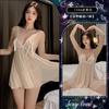 Nelle Talla Grande de Cejas Campana de Pecho Medianoche Correa Ropa Interior Nocturna Sexi Ropa de Puro Deseo Pecho Expuesto Cadera Tentación
