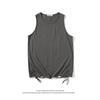 Chaleco de Verano Estilo Americano Hilo Doble Agujeros Pesados para Hombres y Mujeres Sin Mangas Holgado Moderno Chaleco Deportivo para Hombres 2024