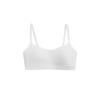 Sujetador Deportivo de Secado Rápido para Mujer, Sujetador de Espalda Bella Sin Costuras con Tirantes Finos, Push-Up, Cuello Cuadrado, Sujetador Delgado Transpirable de Verano