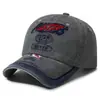 Novo Boné de Baseball Bordado Vintage Lavado Estilo Europeu e Americano Transfronteiriço para Homens, Boné para Protetor Solar ao Ar Livre, Moderno e Versátil