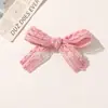 Design Estilo Coreano Vazado Tricô Laços Amarrados à Mão Acessórios DIY para Cabelo Roupas Sapatos Meias Materiais Decorativos Acessórios