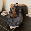 Bolsa de Ombro Feminina Nova Moda Primavera 2026 Grande Capacidade Bolsa Bolinho para Escola e Trabalho Bolsa Transversal