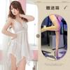 Pijama Sexy de Lencería Nocturna Traje para Mujer Traje Sexy de Tentación Europeo y Americano Malla de Encaje con Tirantes Transparentes Latino